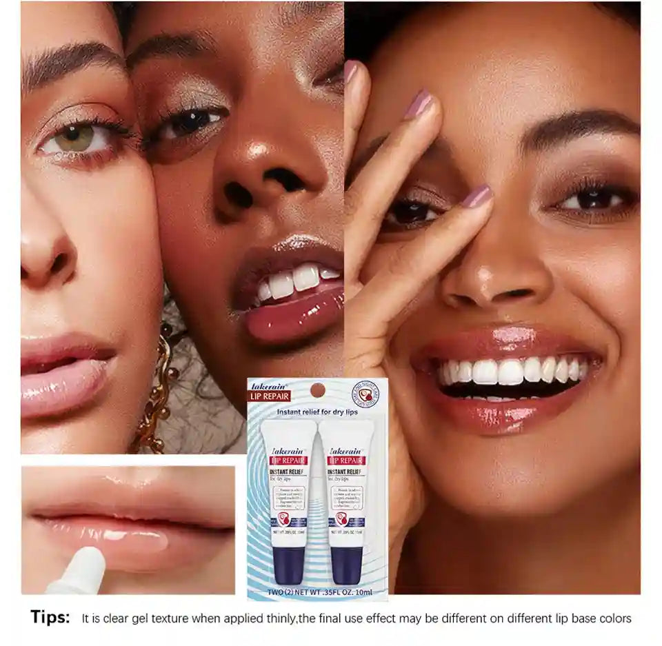Lip Repair Gel 2pcs - Deep Moisturizing Balm for Dry Lips Lip Care Tidesmit