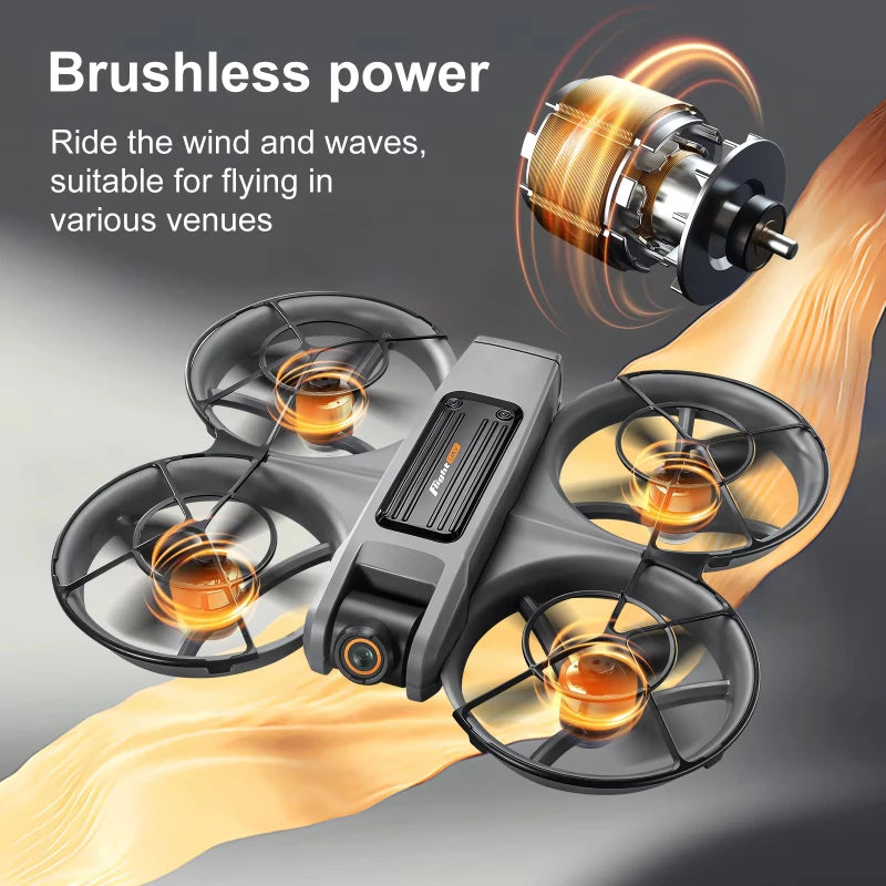 4K Camera Drone with Brushless Motor & Optical Flow - Tidesmit Tidesmit