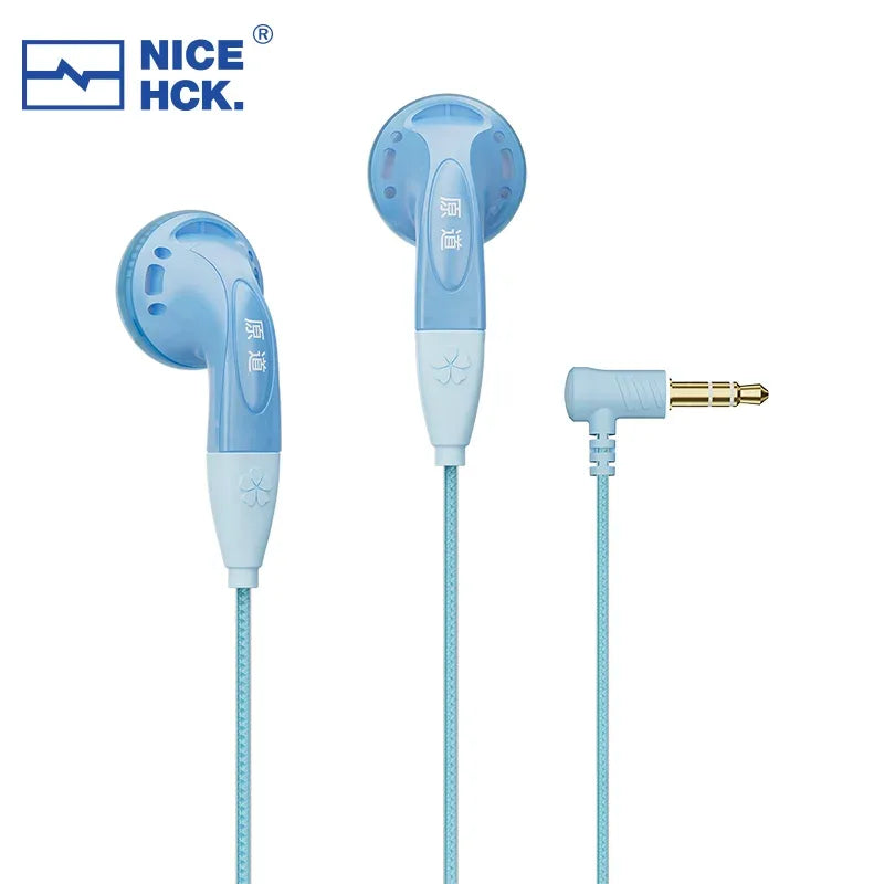 14.8mm Dynamic Driver Wired HiFi In-Ear Monitors by Tidesmit Blue 3.5mm No Mic Tidesmit