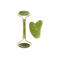 Jade Roller and Gua Sha Set: Natural Facial Massage Tool Kit Massage Roller Type 02 Tidesmit