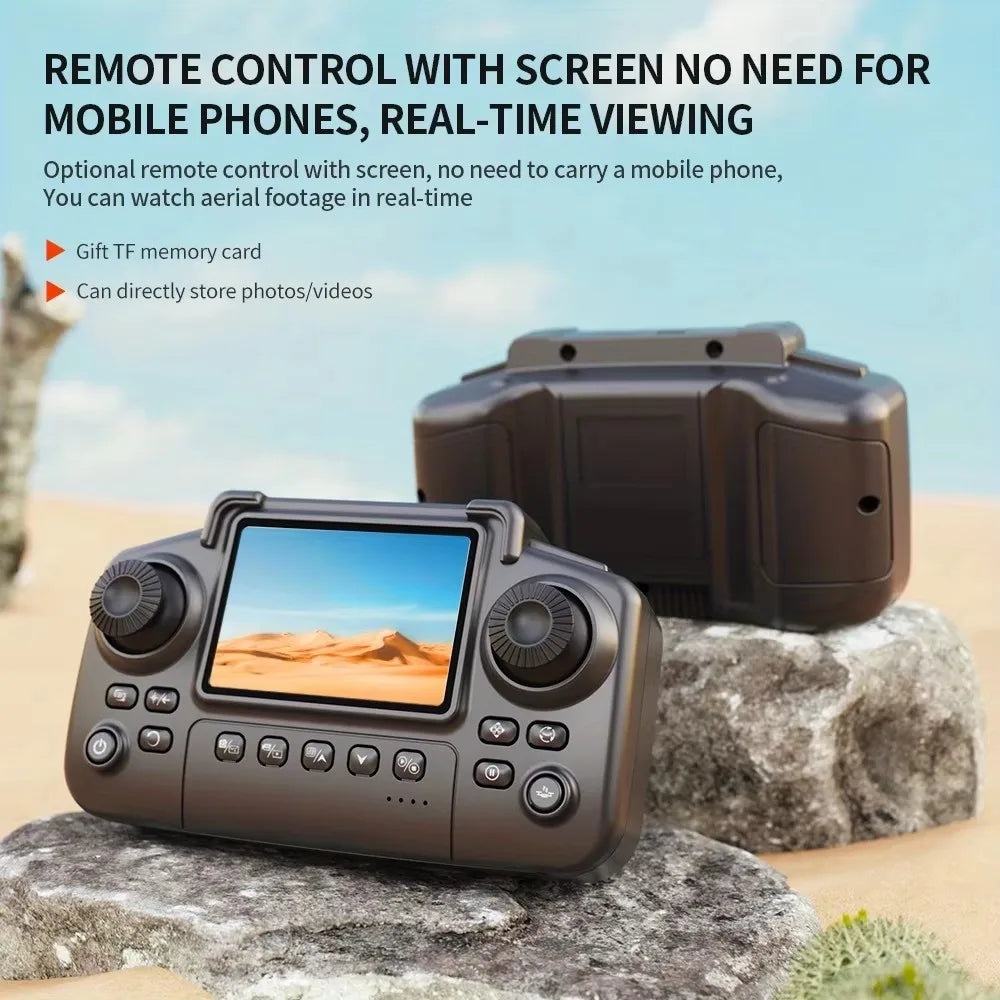 4K Camera Drone Foldable Quadcopter - Beginner-Friendly Tech Tidesmit