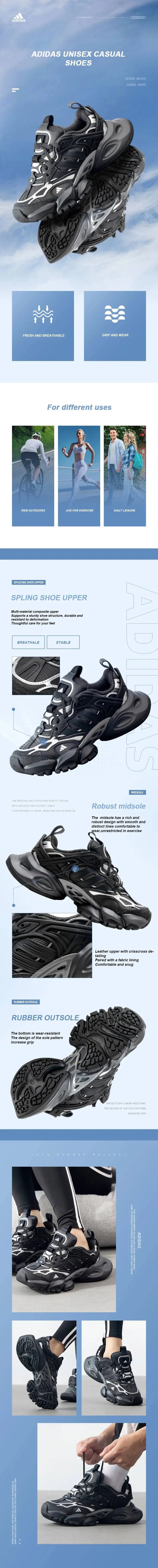 New Adidas Men's Women's Xlg Runner Deluxe Sports Cushioning And Comfortable Running Shoes Ih7799 IH0070