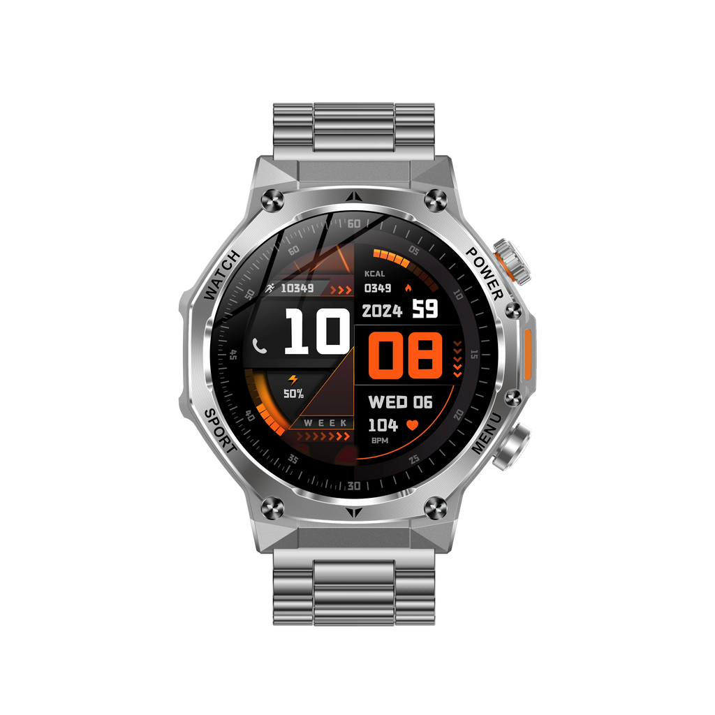 YLL-AK82 Outdoor Sport for Smart Watch Fitness Tracker Sleep Tracker IP67 Waterproof AMOLED Screen Heart Rate Monitor