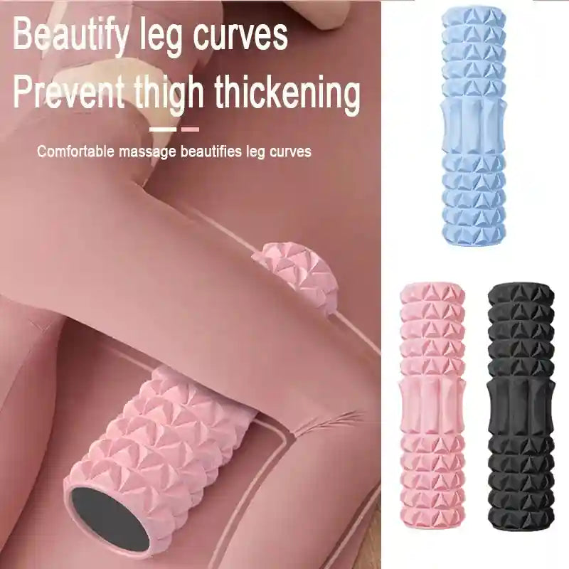 Massage Roller for Back Pain Relief - EVA High-Density Foam by Tidesmit Massage Roller Tidesmit