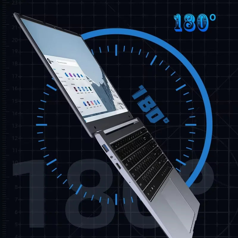 NEW Arrival Portable Intel Core I9 10980HK Laptop Computer 16GB DDR4 1TB SSD 14.1' Notebook Windows 11 4K Office Gaming PC