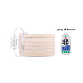 220V COB LED Neon Strip Light Wall Touch Wifi Bluetooth 23key Remote Control Power Kit Dimmable 288 LEDs Flexible Silicone Lamp