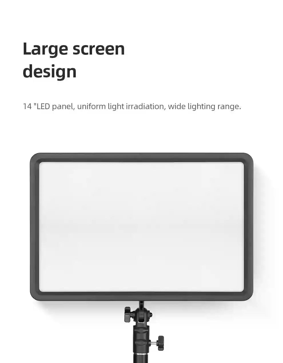 Godox LEDP260C LED Video Light Panel | Adjustable Color Temperature 3300-5600K Tidesmit