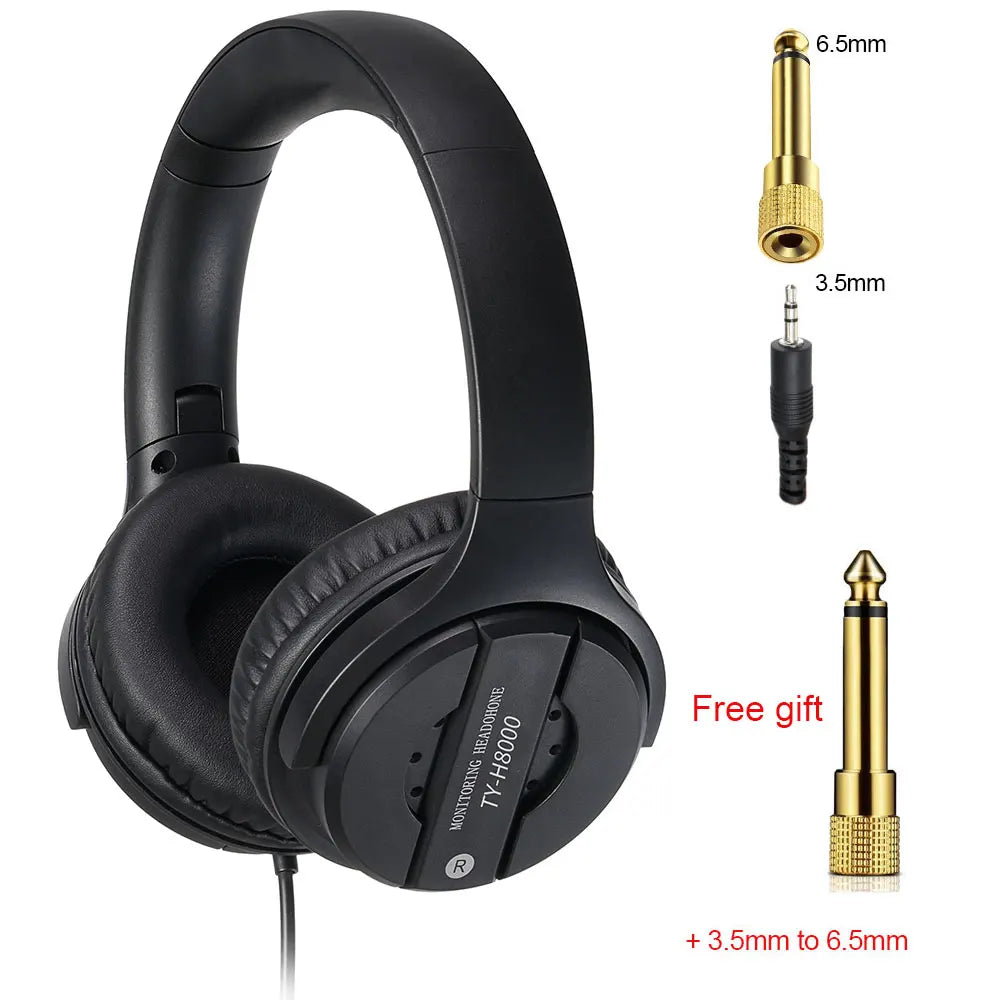 Studio Monitor Headphones with Active Noise Cancellation - Wired Over-Ear H8000 China Mainland Tidesmit