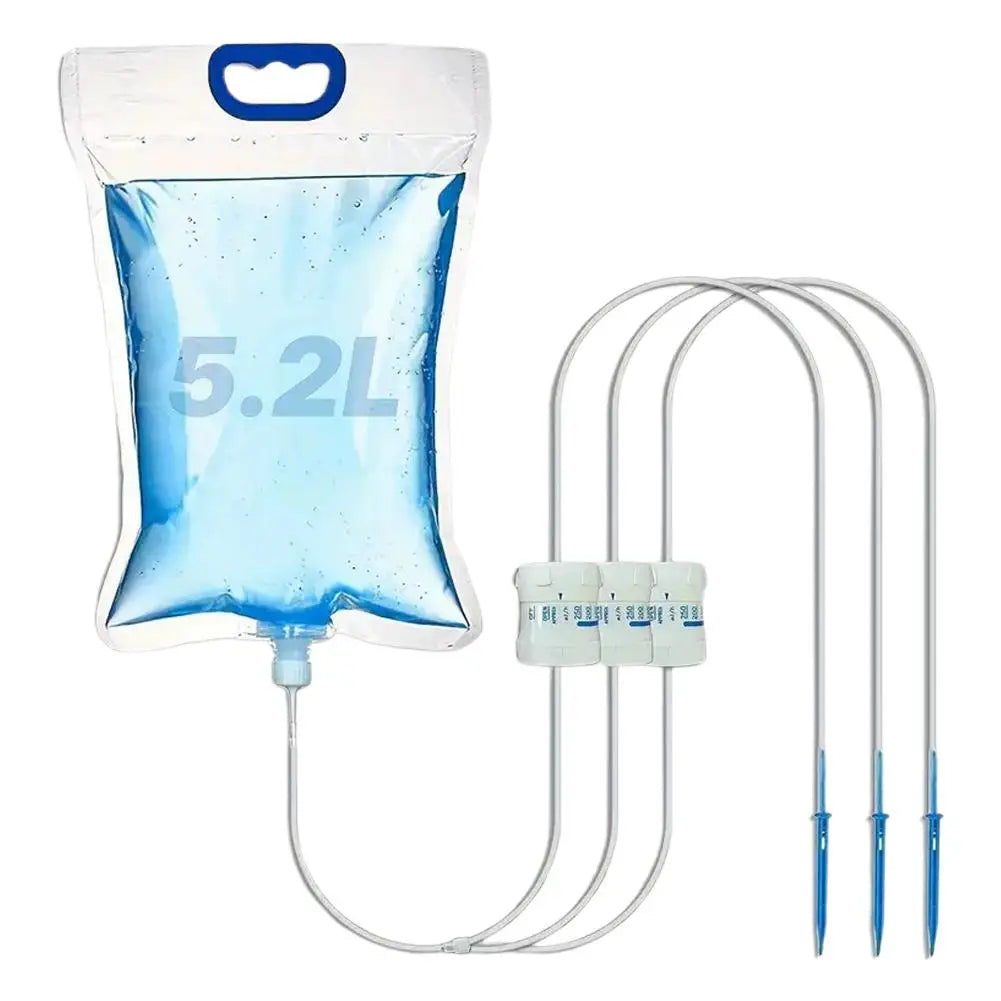 1pc 5.2L Automatic Watering Device Plant Watering Bag Control Of Water Dripping Flow Water Bag Lazy Travel Dripper