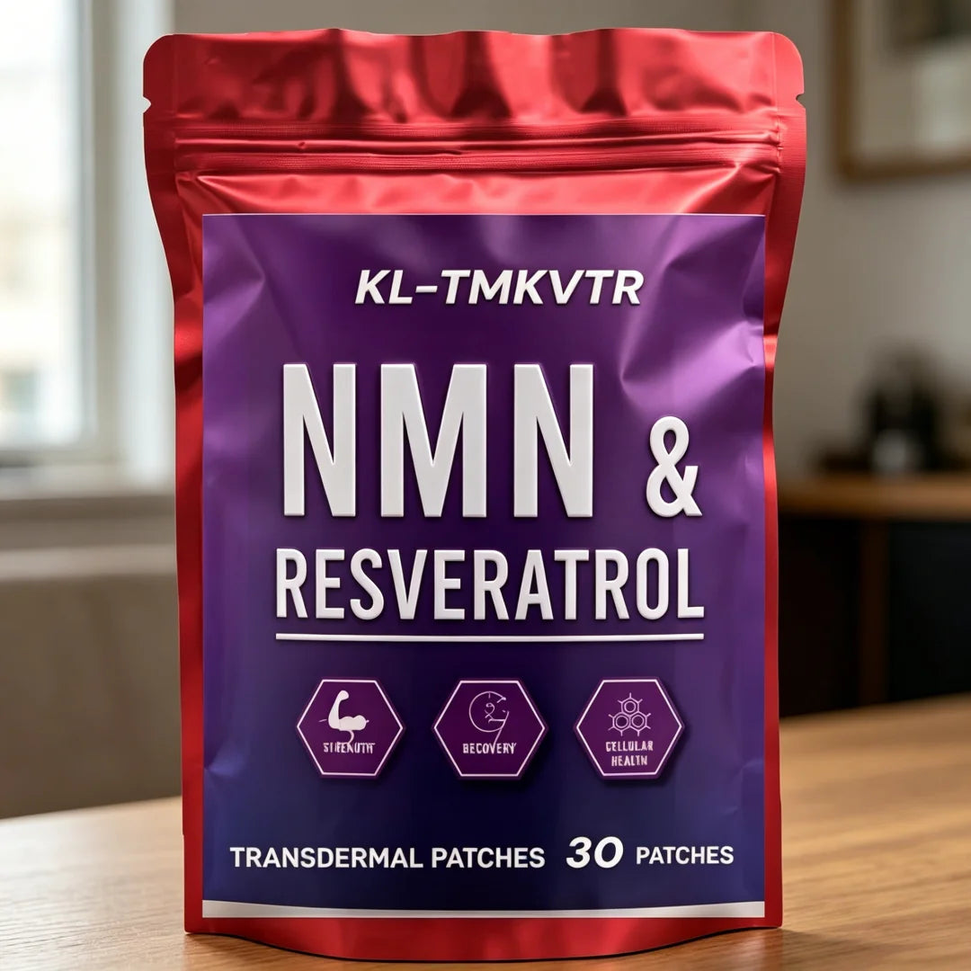 30 Patches NMN Transdermal Patches With Resveratrol for Cellular Health, Healthy Aging & Sustained Energy