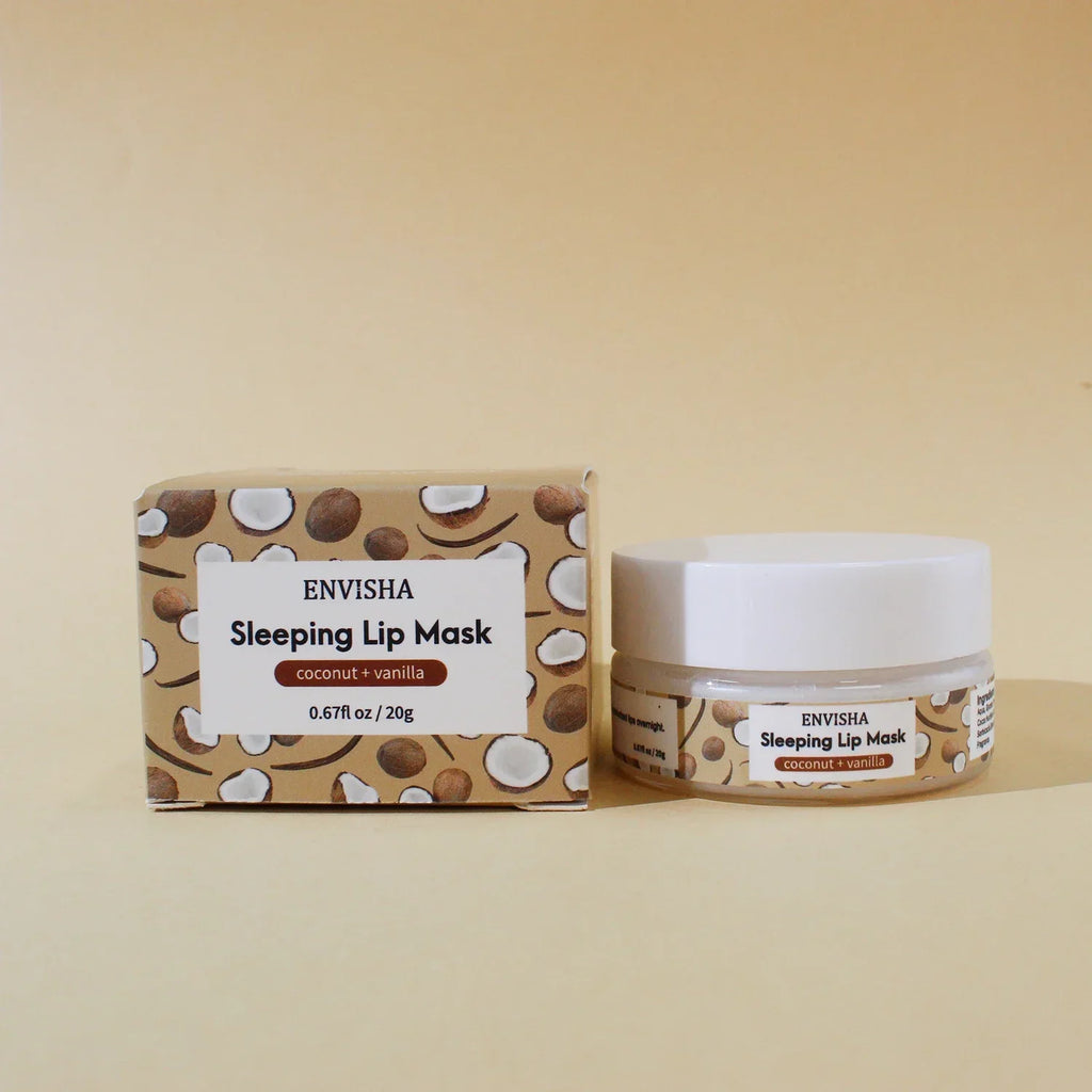 Coconut Lip Sleeping Mask for Deep Hydration - Tidesmit Lip Care Treatment Lip Care Tidesmit