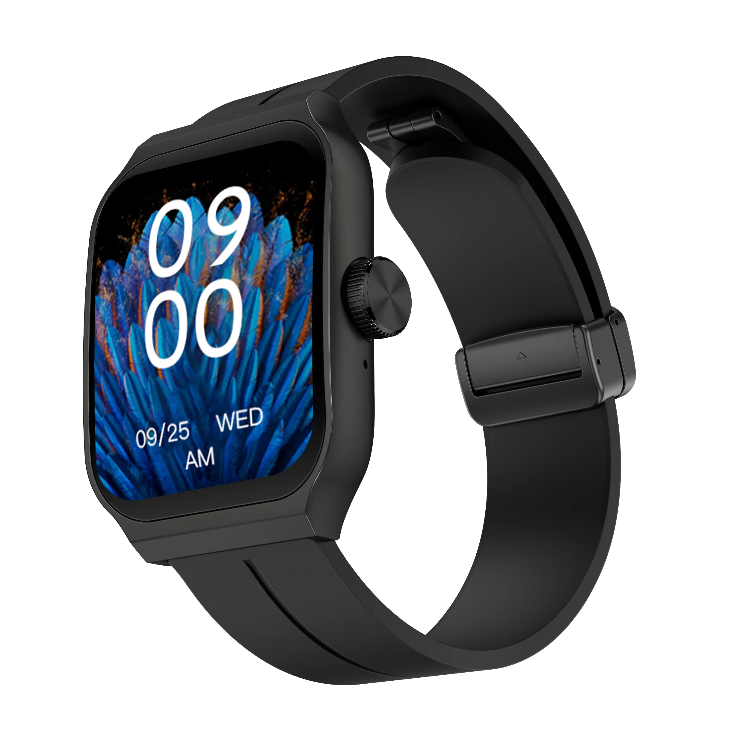 YLL-HRS H99 Smart Fitness Tracker Watch Exercise Record Heart Rate Monitor Sleep Tracker Custom Dial Chronograph Alarm Clock