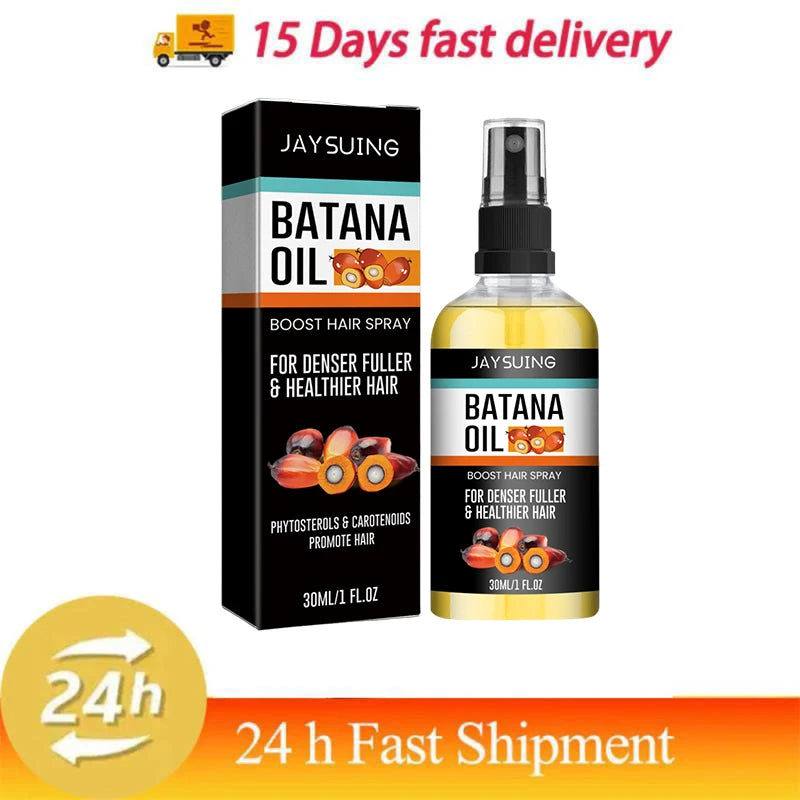 Jaysuing Batana Oil hair regrowth spray for hair loss, root repair, and thicker, fuller hair with phytosterols.