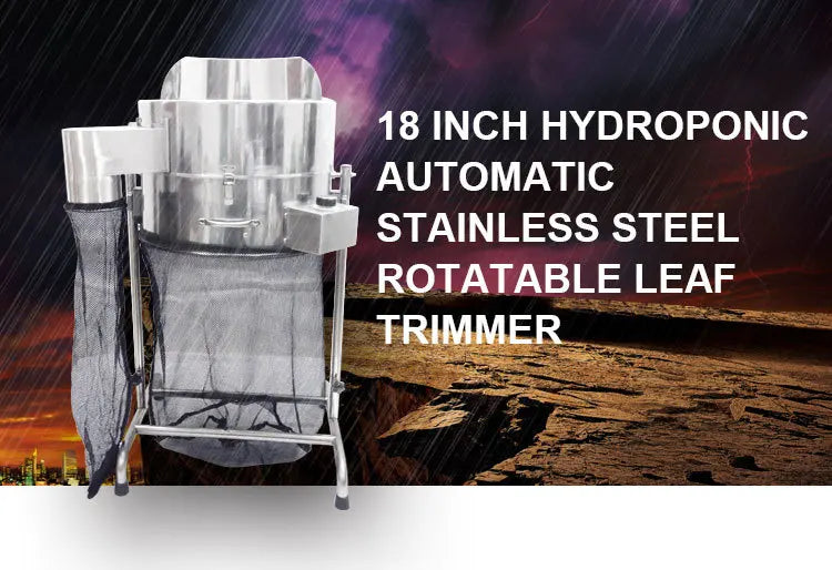18" Hydroponic 2-in-1 Trimmer | Electric Automatic Bud & Leaf