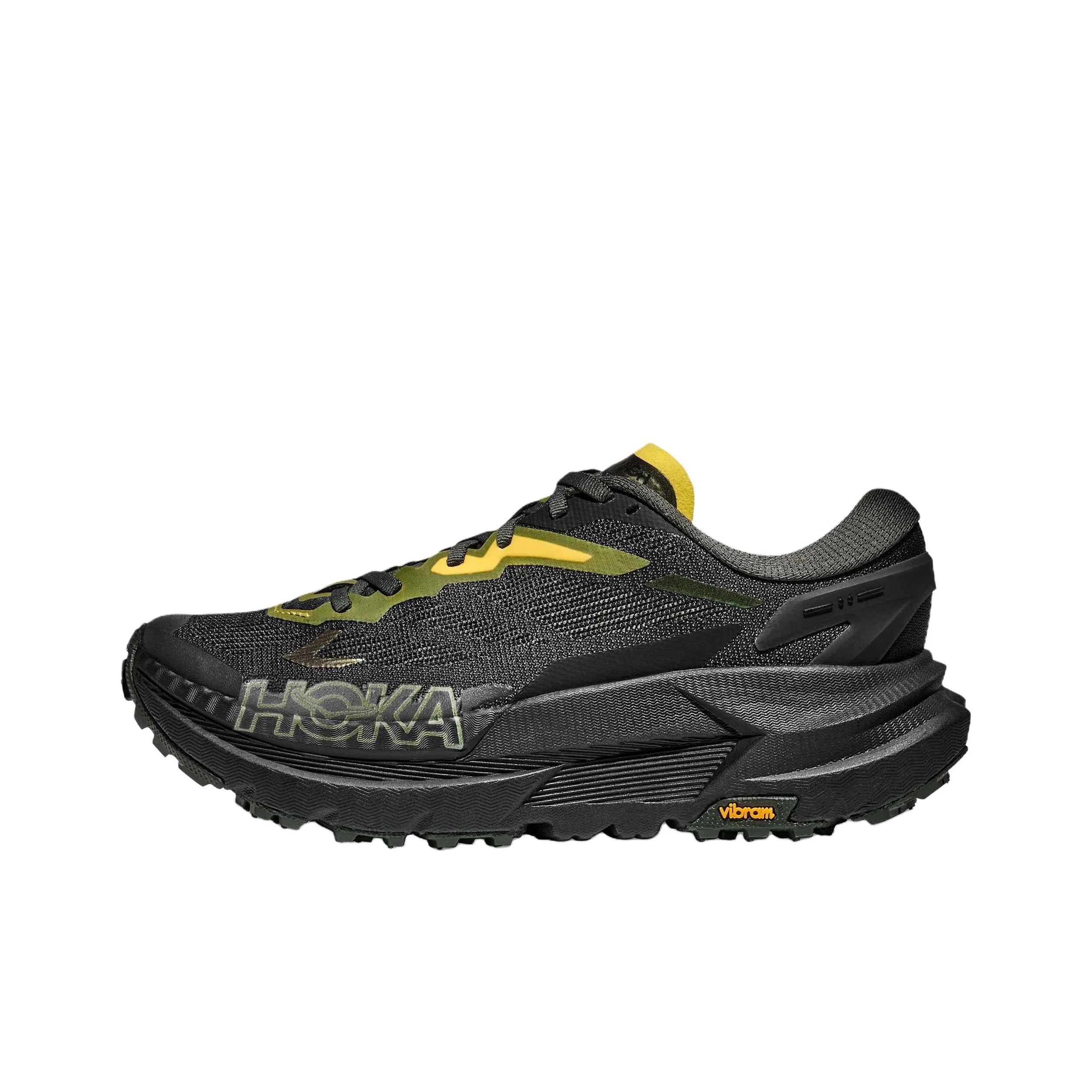 J.LA.L x HOKA ONE ONE Mafate X Casual Running Shoes Unisex Black 1175208-MTRT