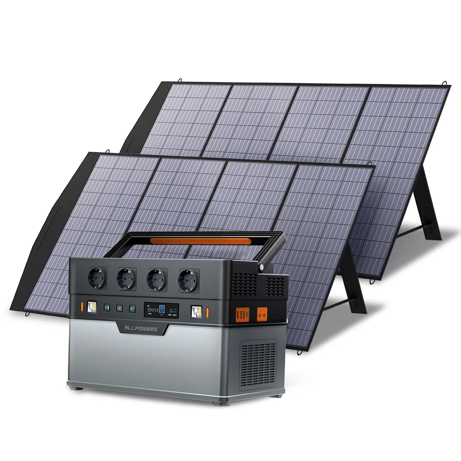 2400W Portable Solar Generator with 400W Panel for Reliable Off-Grid Power 1500W 400Wsolarpanel Above 100000mAh Tidesmit