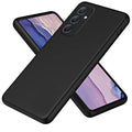Samsung Galaxy A55 5G Liquid Silicone Phone Case - Slim Shock-Absorbing Cover black China Mainland Tidesmit
