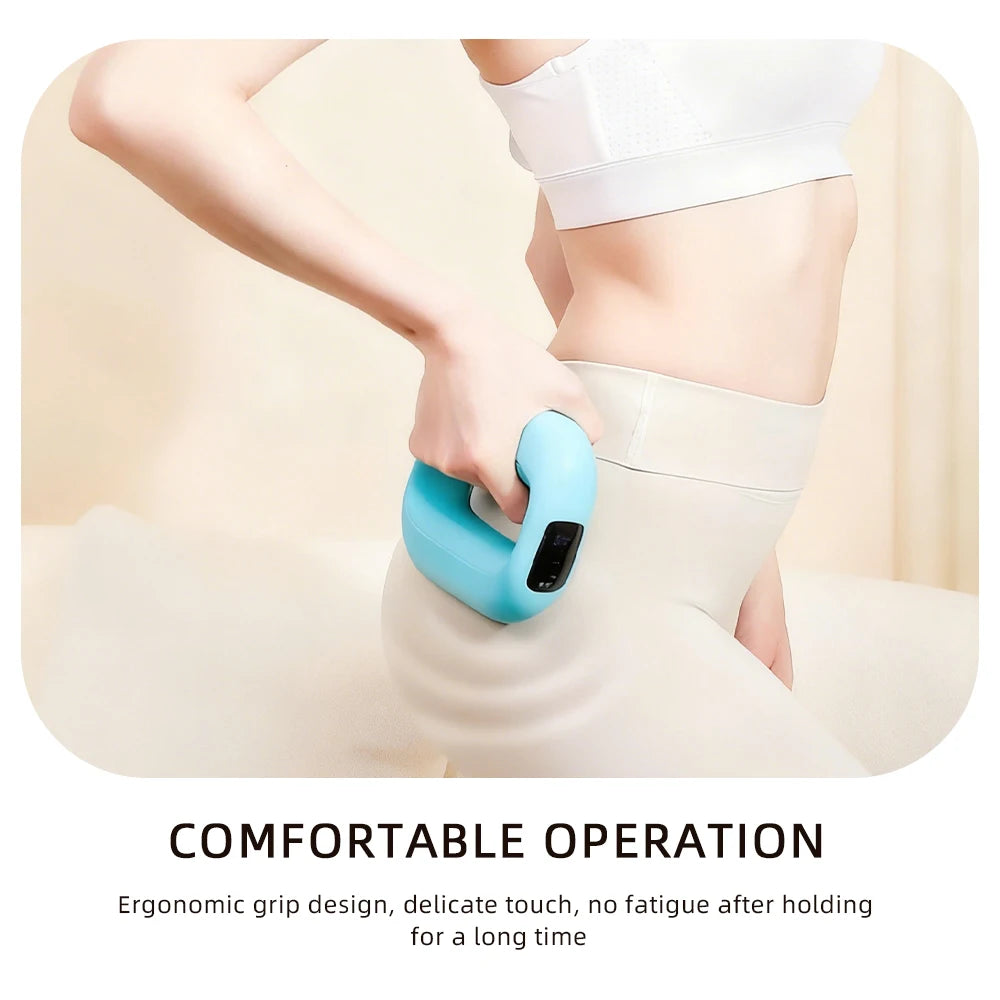 Fascia Gun Massage Ring - Deep Tissue Percussive Therapy Tool Violet Fascia Gun Tidesmit