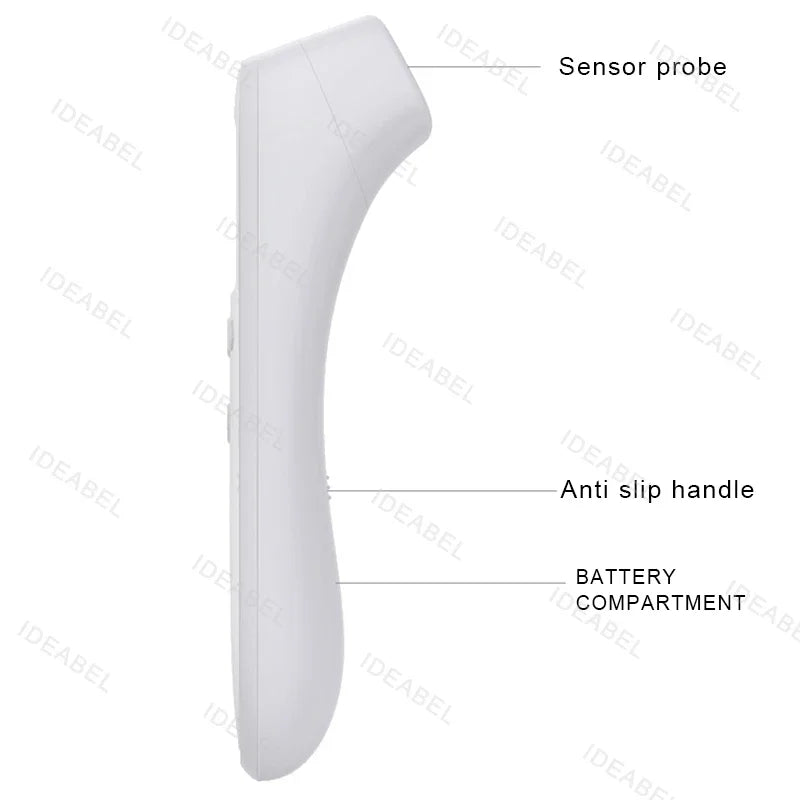 New LED Wrist Blood Pressure Monitor English Voice Broadcast Sphygmomanometer Tonometer BP Monitor Forehead Digital Thermometer