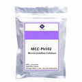 Tidesmit MCC-Ph102 Microcrystalline Cellulose adhesive supplement powder for pharmaceutical tablet binding and stability.