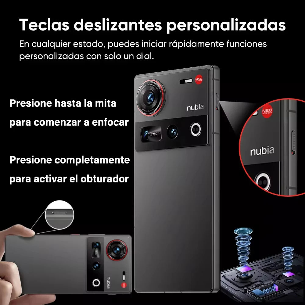 Nubia Z70 Ultra 5G Smartphone, 6.85 inch 144Hz Display, 512GB Storage AE Tidesmit