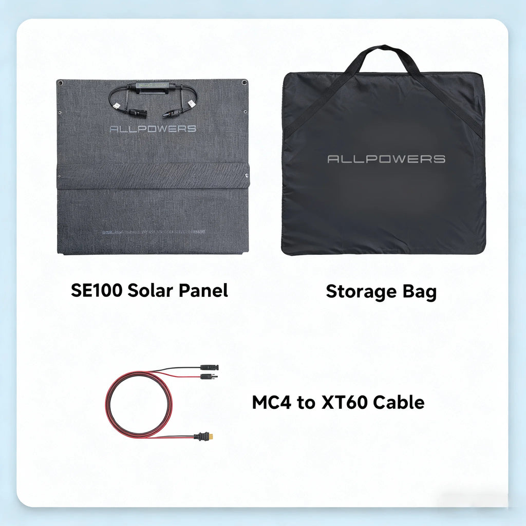 Portable Power Station 256Wh LiFePO4 with 100W Solar Panel Bundle Tidesmit