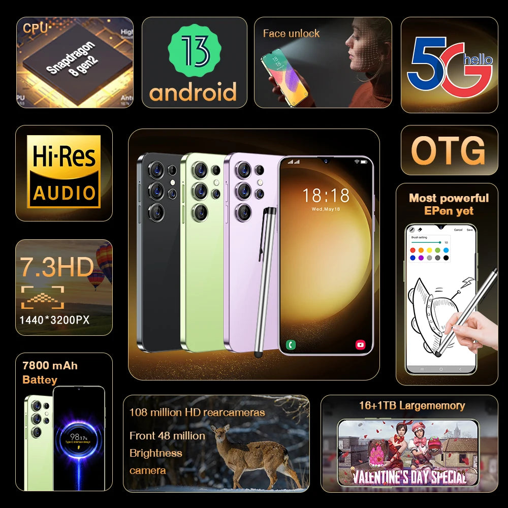 Silicone Case for S27 Ultra: Military-Grade Shock-Absorbing Protection Tidesmit