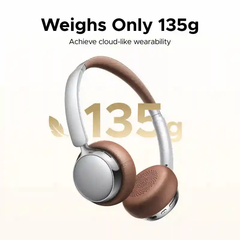 Active Noise Cancelling Wireless Headphones - Over-Ear Studio Monitor Tidesmit