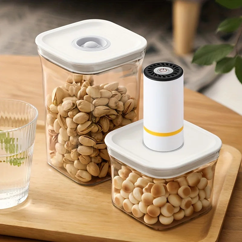 Vacuum Sealer Machine Starter Set with Handheld Vacuum Sealer Vacuum Containers For Food Storage Wine Vacuum