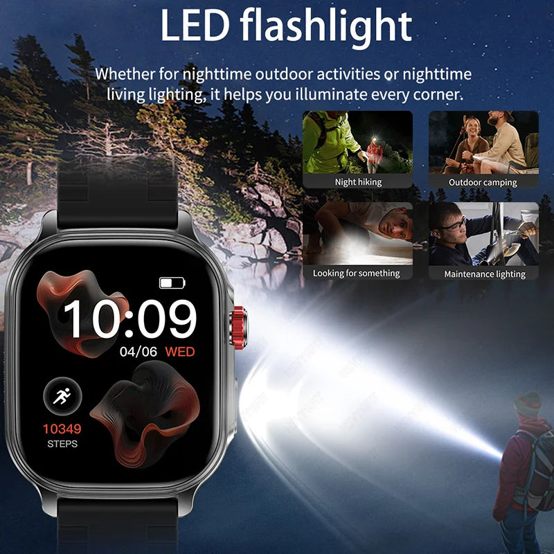 2026 new men's and women's smartwatches, fitness trackers,wireless calling, IPX8 waterproof, activity pedometers, birthday gifts
