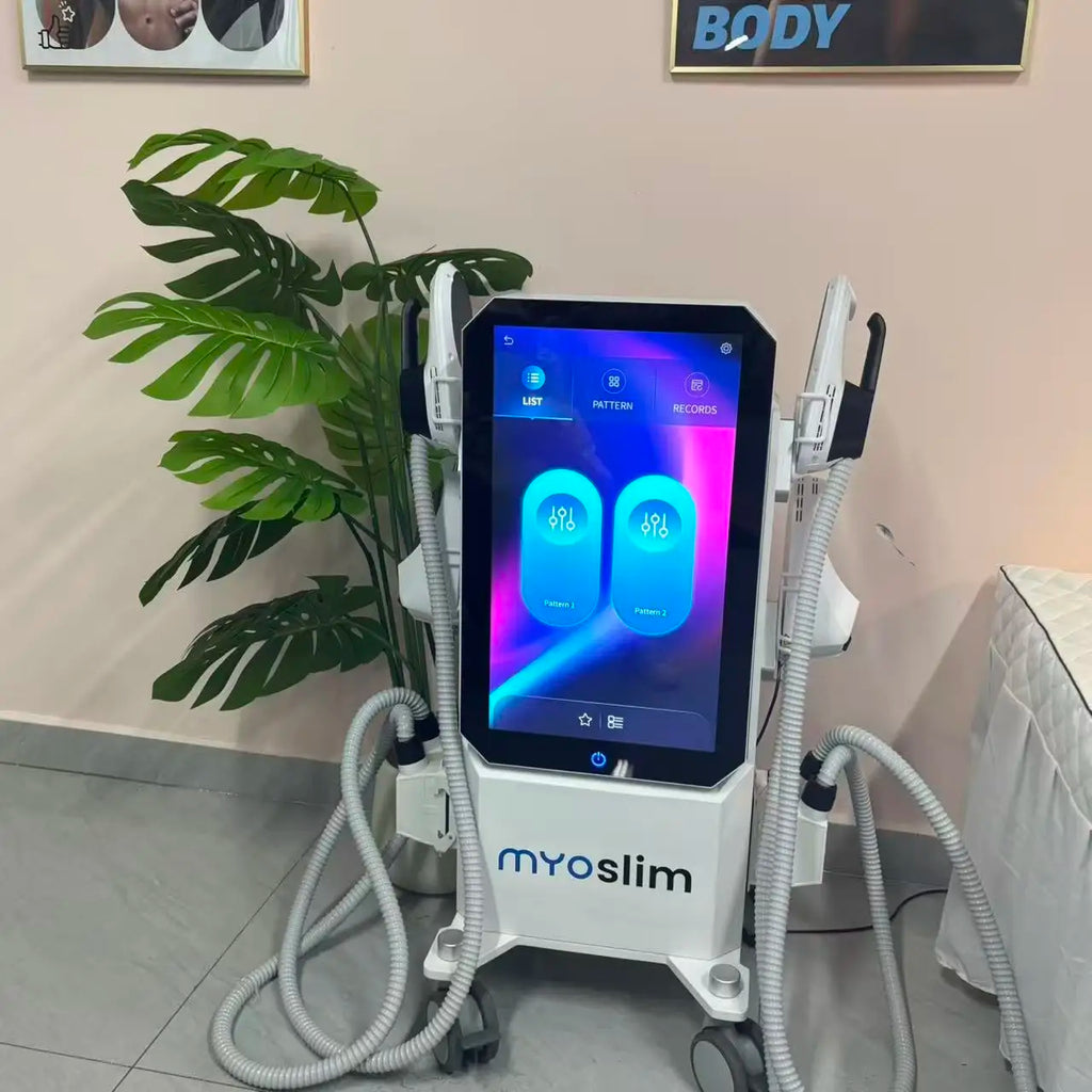 Professional RF Body Sculpting Machine - Deep Tissue Muscle Toner Body Shaping Massage Equipment 4 handle RF Tidesmit