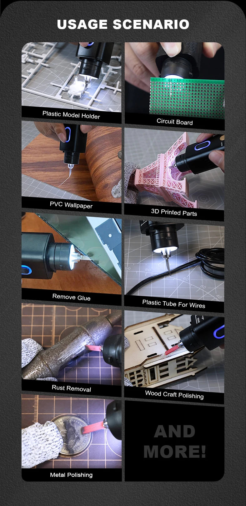 Pro European Standard Ultrasonic Cutter Plastic Acrylic Engraving Knife Handheld High-Power Cutting DIY Tool Utility Knife Saw