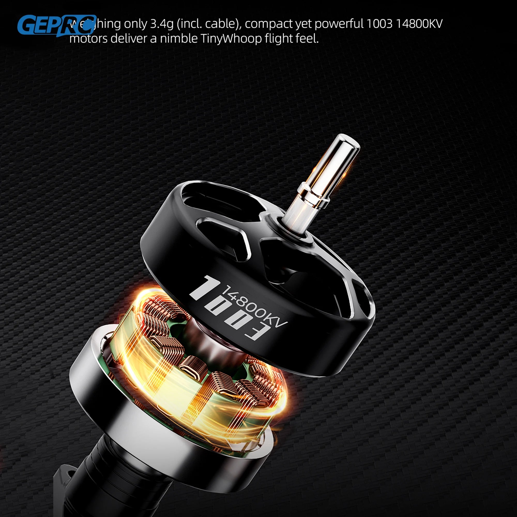 GEPRC DarkStar16 1.6 Inch FPV Freestyle Drone – O4 Pro System Tidesmit