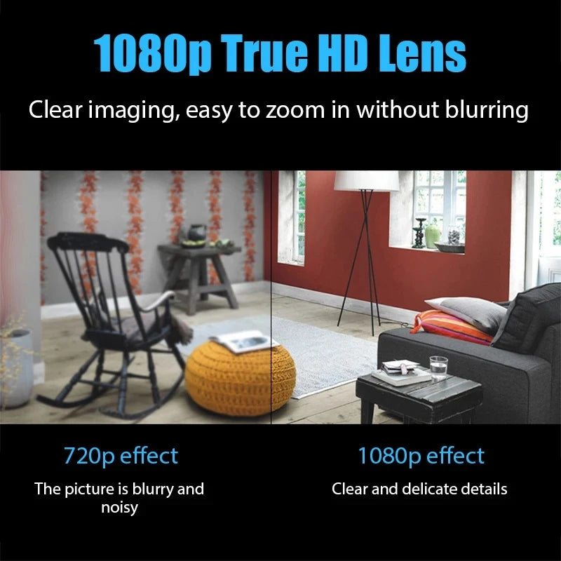 New X5 Mini Camera 1080P Clear Night Vision Lightweight Portable Premium Cams Motion Detection Wireless Surveillance Camera