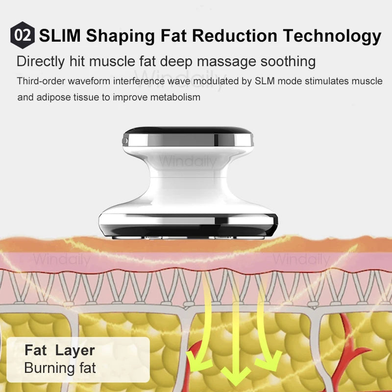 EMS RF Body Slimming Machine - Electric Massager for Muscle Relief Body Shaping Massage Equipment Tidesmit