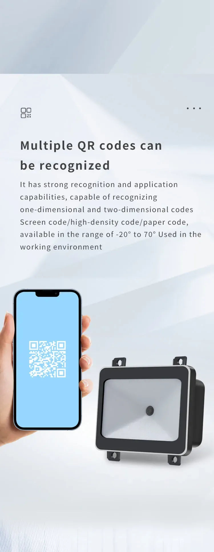 Small Bar Code Scanner USB TTL RS232 Embedded 1D 2D Barcode Reader QR Code Scanner Module Apply for Vending Machine