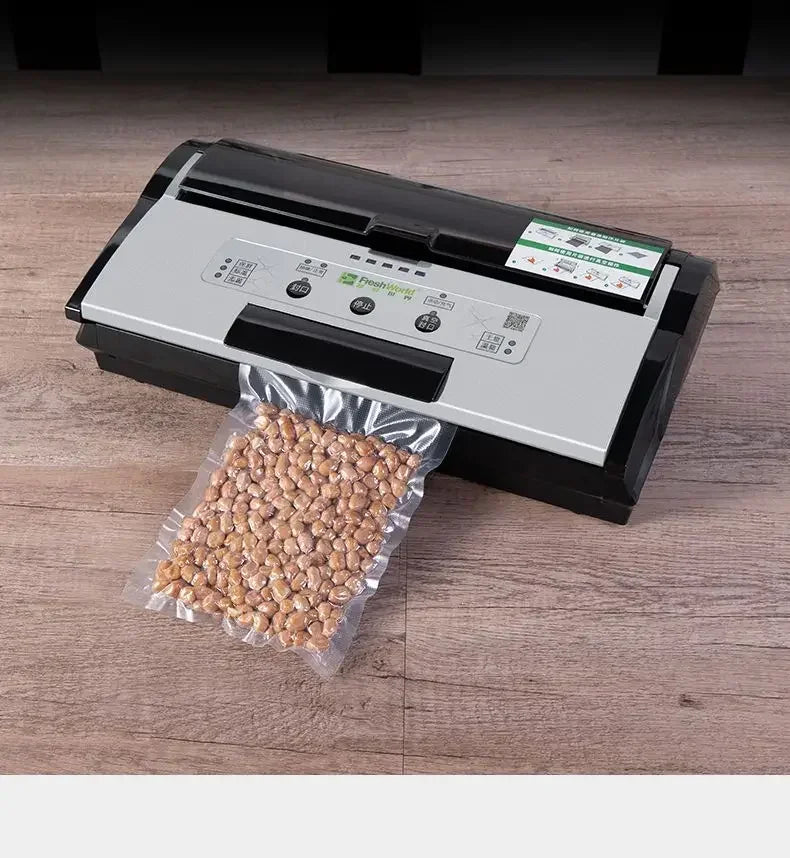 Automatic Vacuum Sealer: Commercial Food Packaging & Household Freshness Sealing Machine