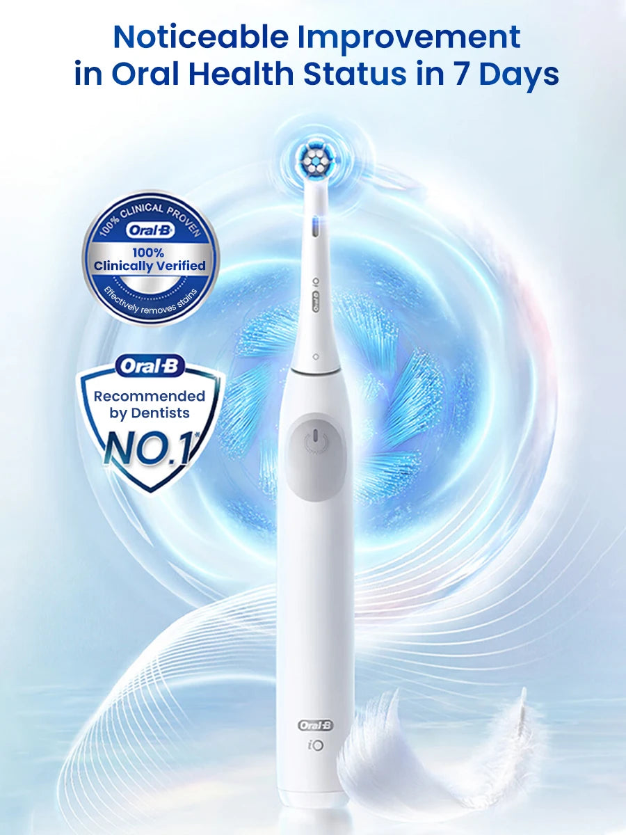 Oral B Electric Toothbrush IO Series Rechargeable Waterproof Smart Rotating Timing Electronic Tooth Brushes IO2 IO3 IO4 IO7 IO9
