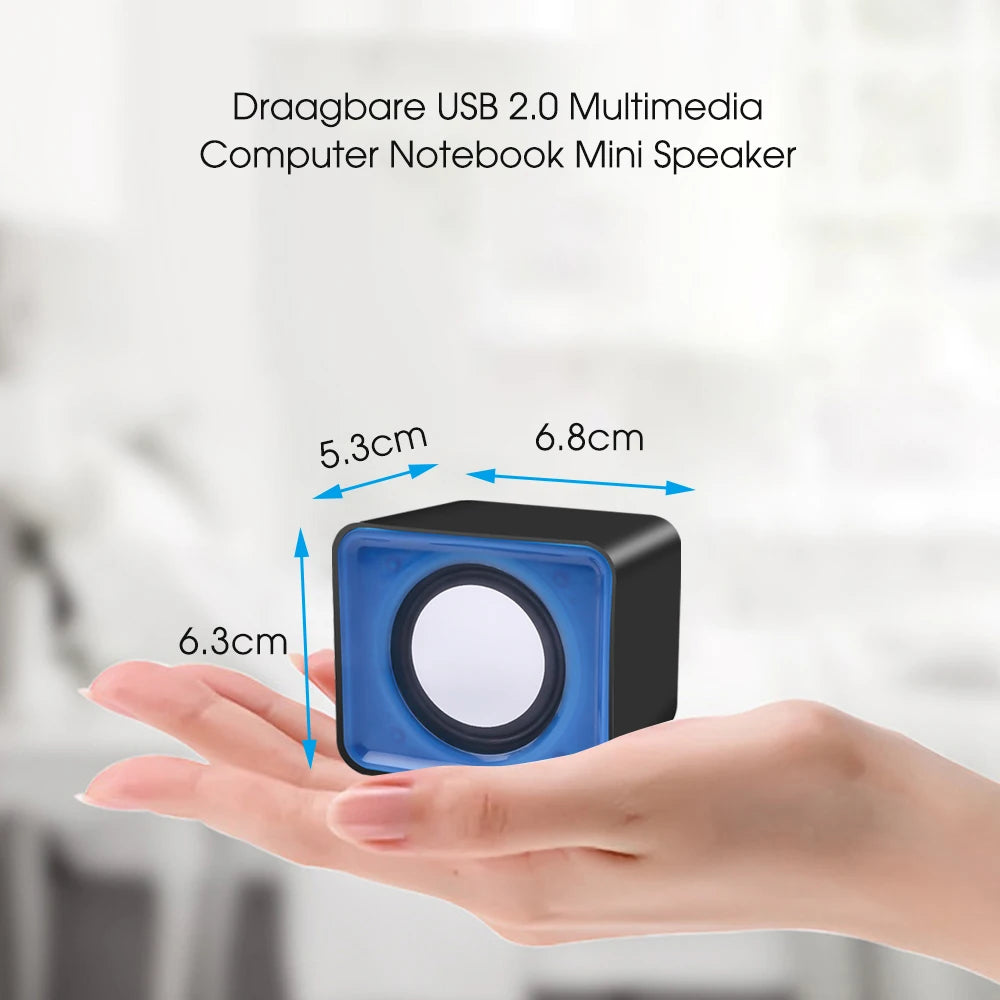 Mini Speaker For Computer PC Laptop Desktop Caixa De Som Sound Box Music Audio System Column Coluna Stereo Set Bocina Acoustics