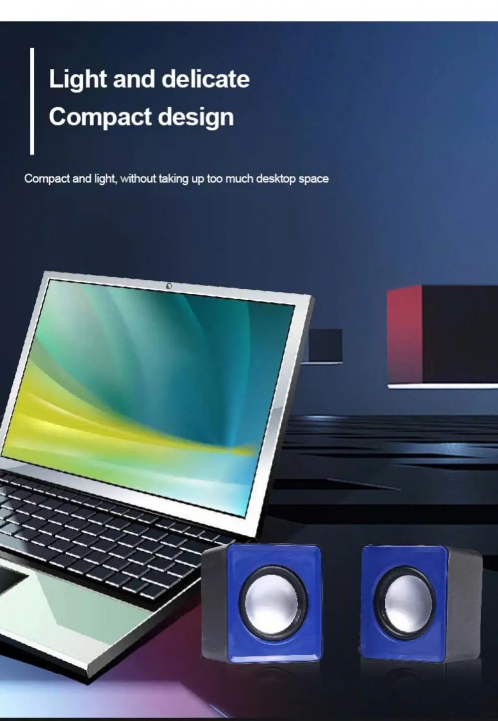 Mini Speaker For Computer PC Laptop Desktop Caixa De Som Sound Box Music Audio System Column Coluna Stereo Set Bocina Acoustics