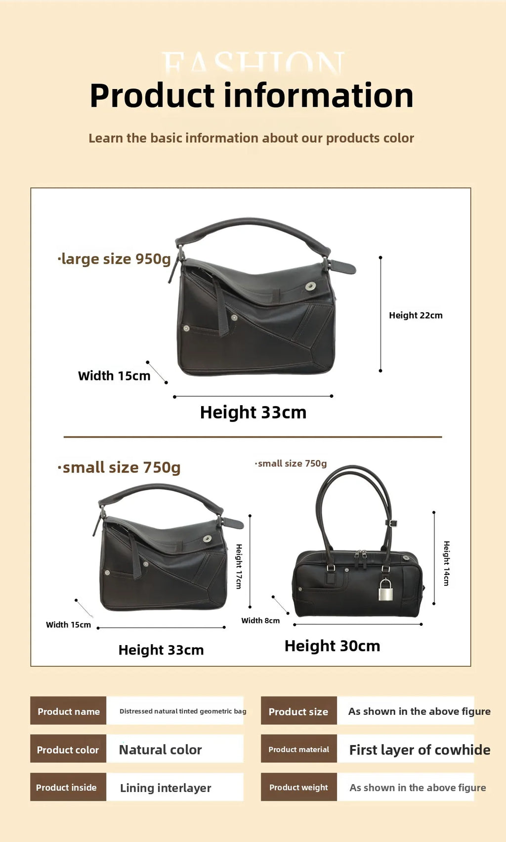 New 2025 Panta Geometric Patchwork Natural Dye Leather Pillow Shaped Handbag Top Layer Cowhide Shoulder Bag for Daily Use