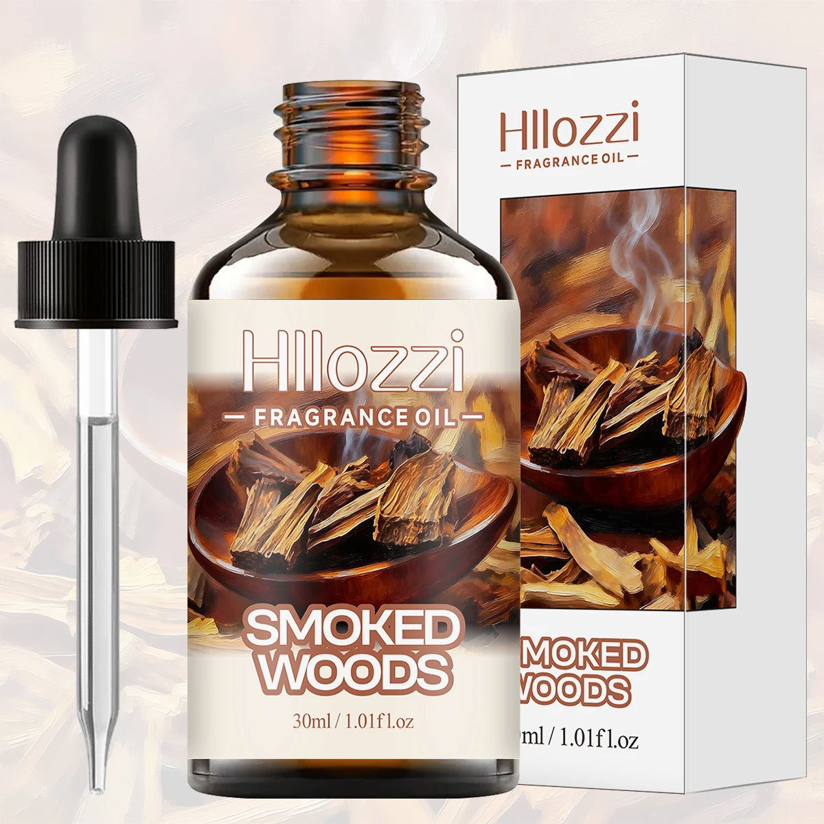 Smoked Woods essential oils fresh pleasant aroma, making them suitable for aromatherapy diffusers, humidifiers, DIY crafts.