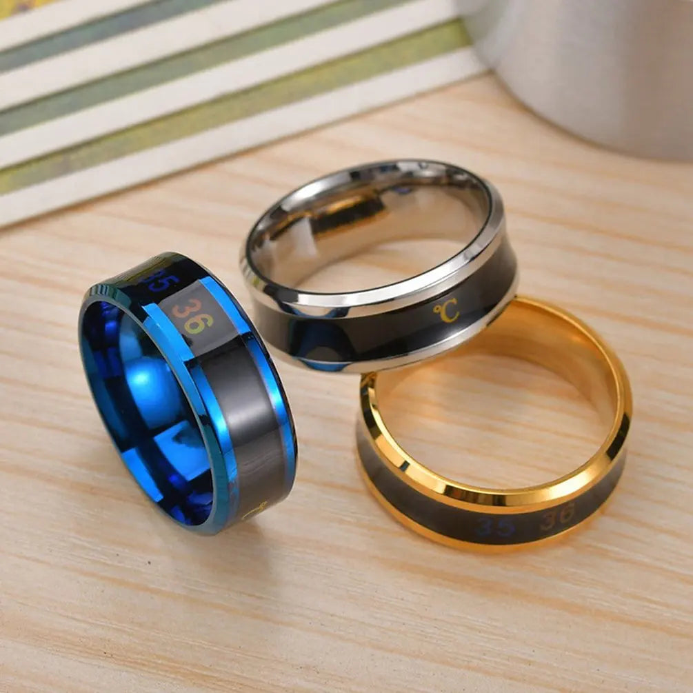 Smart Health Ring - Real Time Biometric Sensor Fitness Tracker Tidesmit