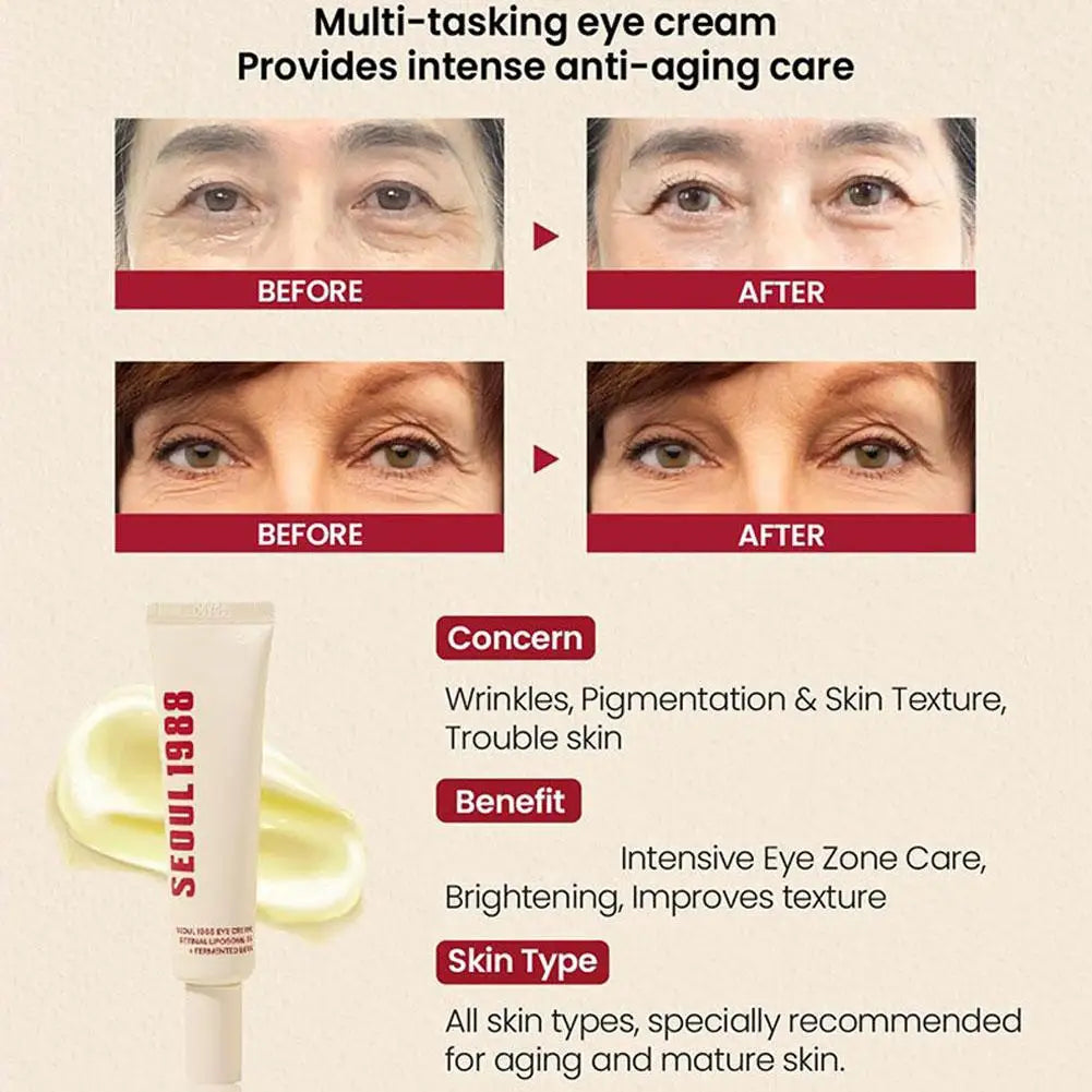 Seoul 1988 Niacinamide Whitening Cream Set Hyaluronic Acid Deep Hydration Anti-Age Firming Refreshing Facial Skin Care
