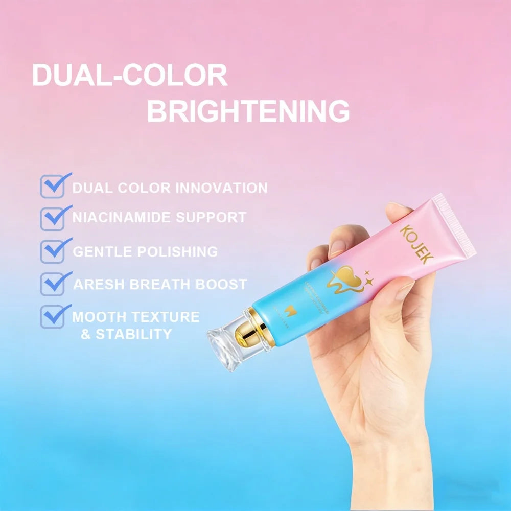Tidesmit Niacinamide whitening toothpaste for effective dental stain removal and fresh breath oral care