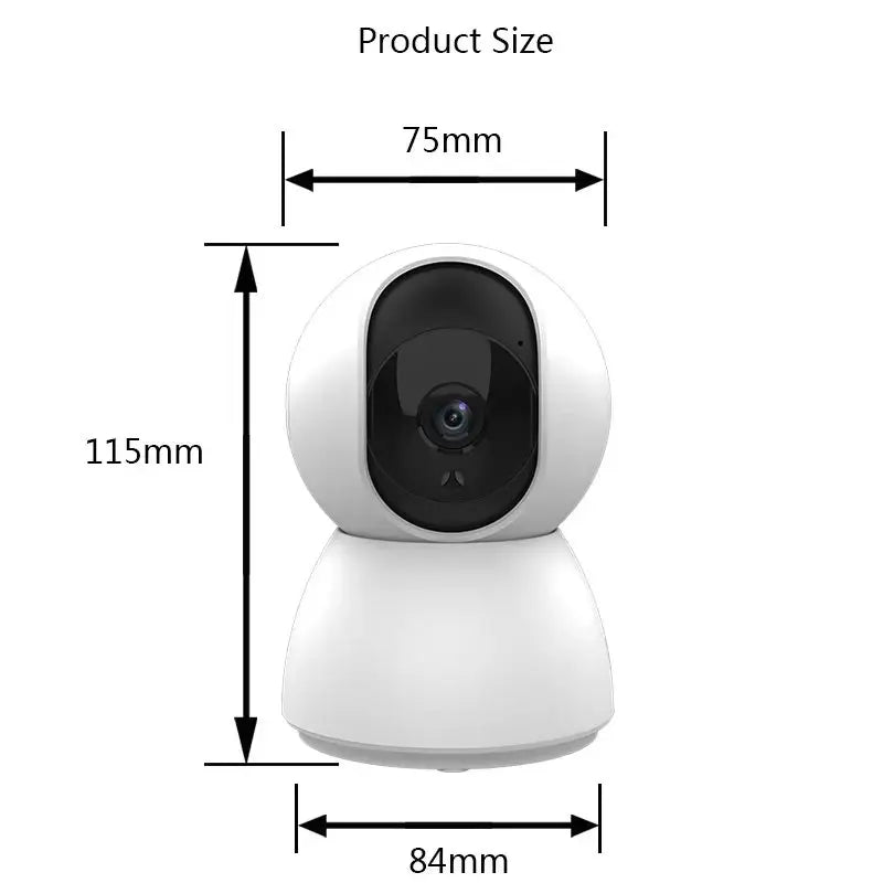 2K 400W Tuya Smart Mini WiFi IP Camera Remote Wireless Surveillance Auto Tracking Of Human Home Security CCTV Baby Pet Monitor