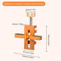 Adjustable Cabinet Door Mounting Jig Quick Positioning Hole Opening Tool Aluminum Alloy for Woodworking Installing Cabinets Tool