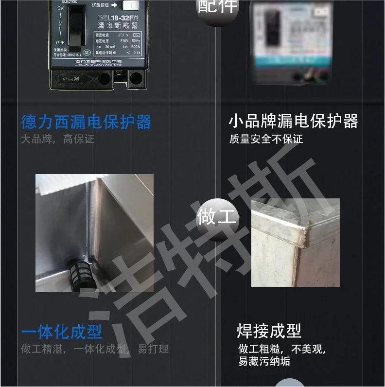 Tidesmit ZC commercial semi-automatic shoe washing machine, professional laundry equipment for shoe cleaning shops