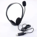 Gaming Headset with Noise-Cancelling Mic - Over-Ear Wired Black black Tidesmit