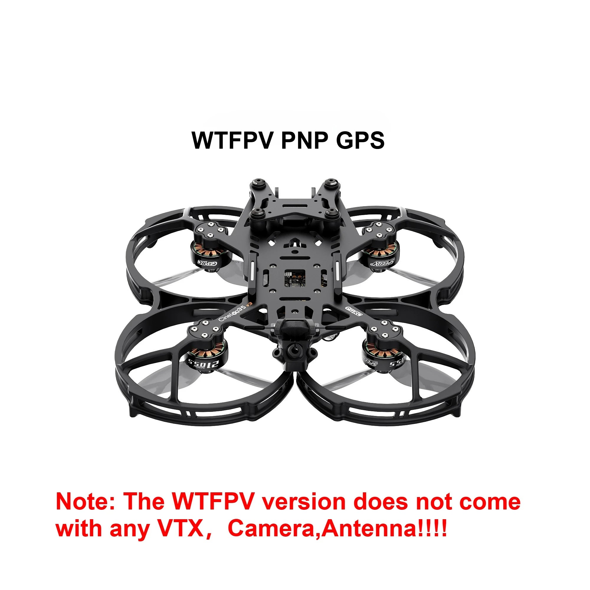 GEPRC Cinelog35 V3 O4 FPV Drone - Professional 3.5 Inch Freestyle RC WTFPV PNP GPS China Mainland Tidesmit